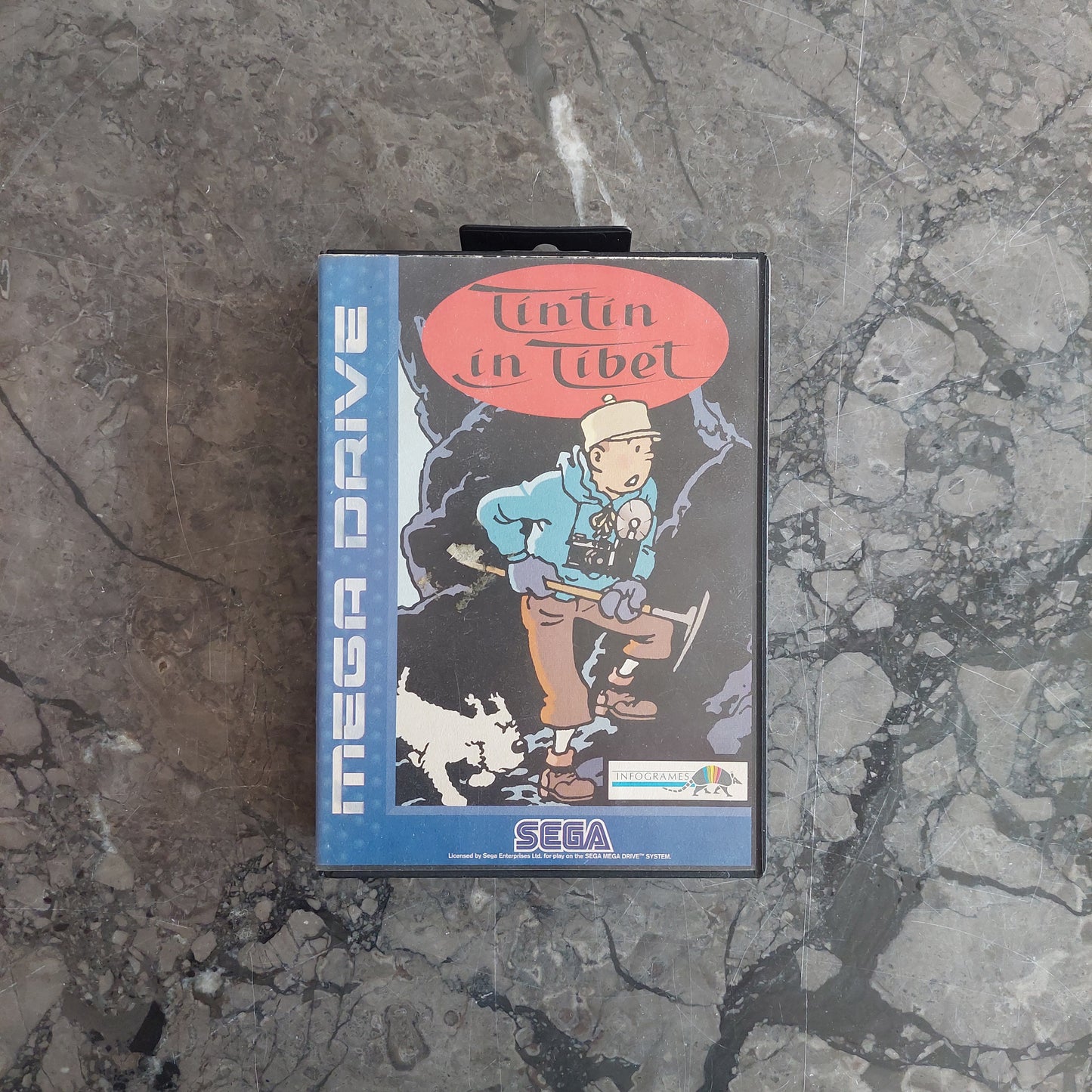 Tintin In Tibet (sega Mega Drive)