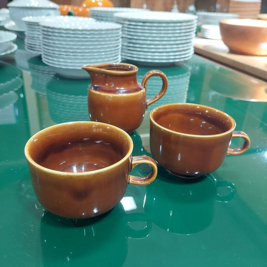 Tete A Tete 3 Pz Ceram* Vintage Colditz Made In Gdr