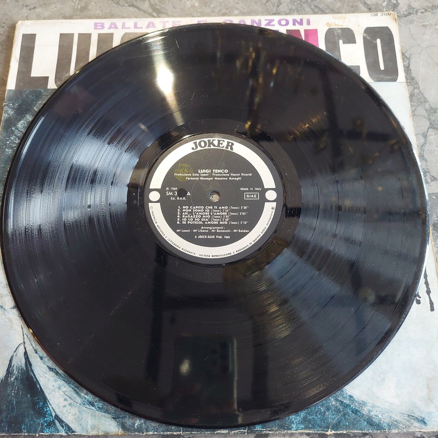 V/ballate E Canzoni - Luigi Tenco* (lp)