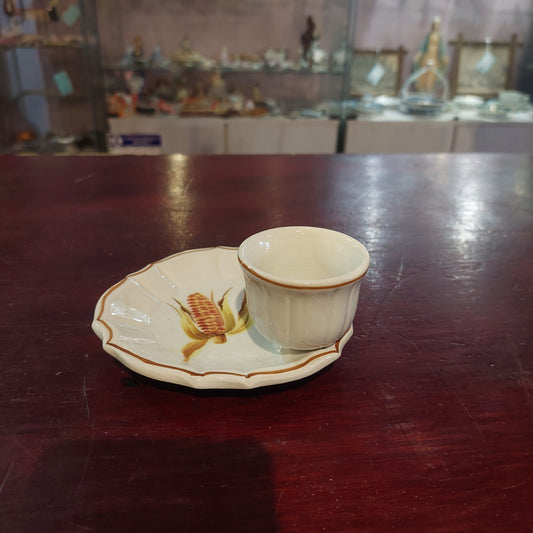 Portauovo Ceramica Bassano Decorata A Mano