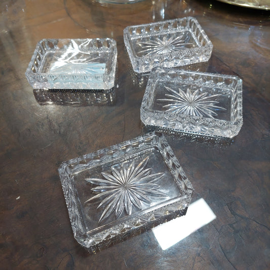 Set/4 Pz Antipastiera Cristallo