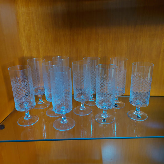 Set/10 Flut Cristallo Rosenthal Studio Line