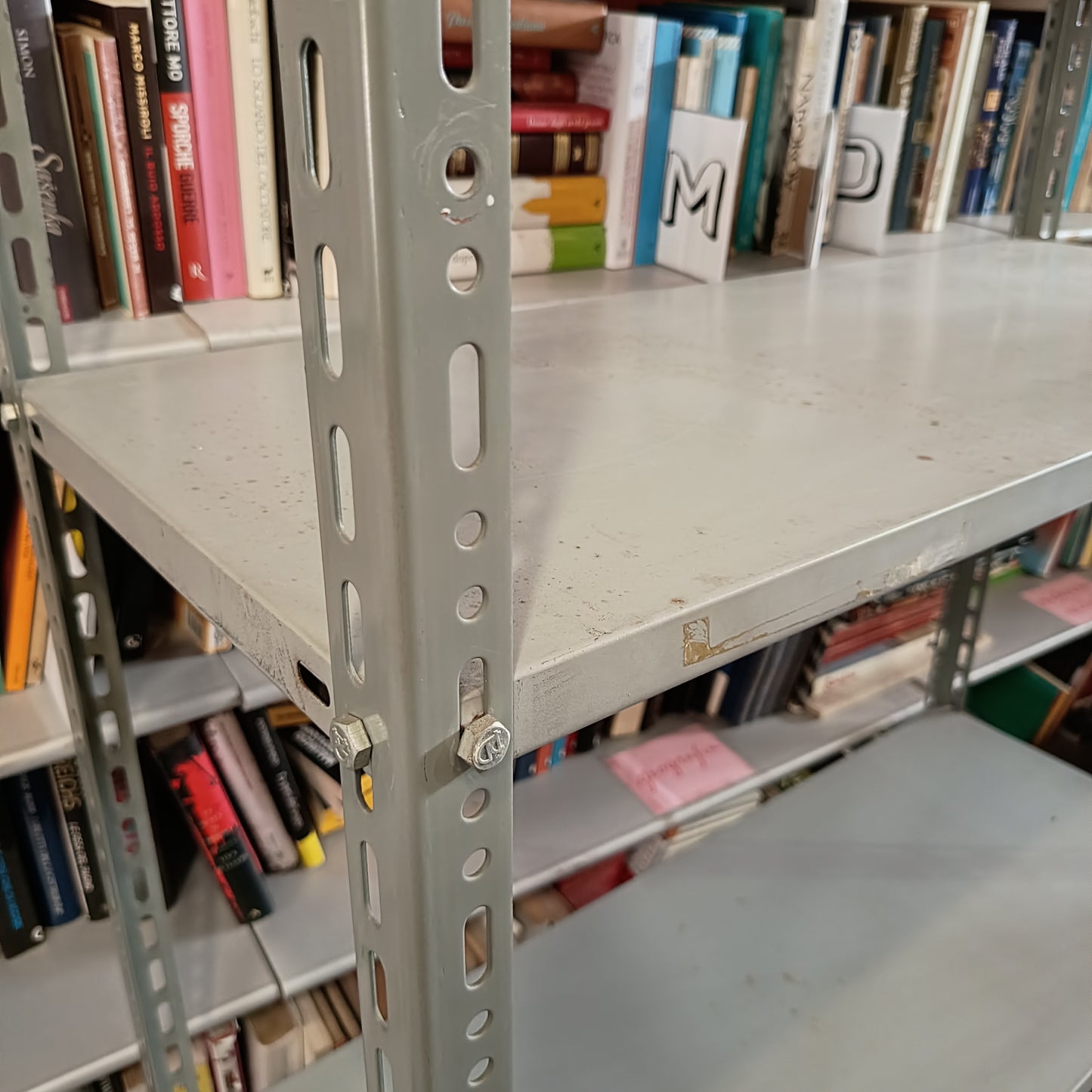 Scaffale * Metallo Zincato 4 Ripiani Cm100x40x200h