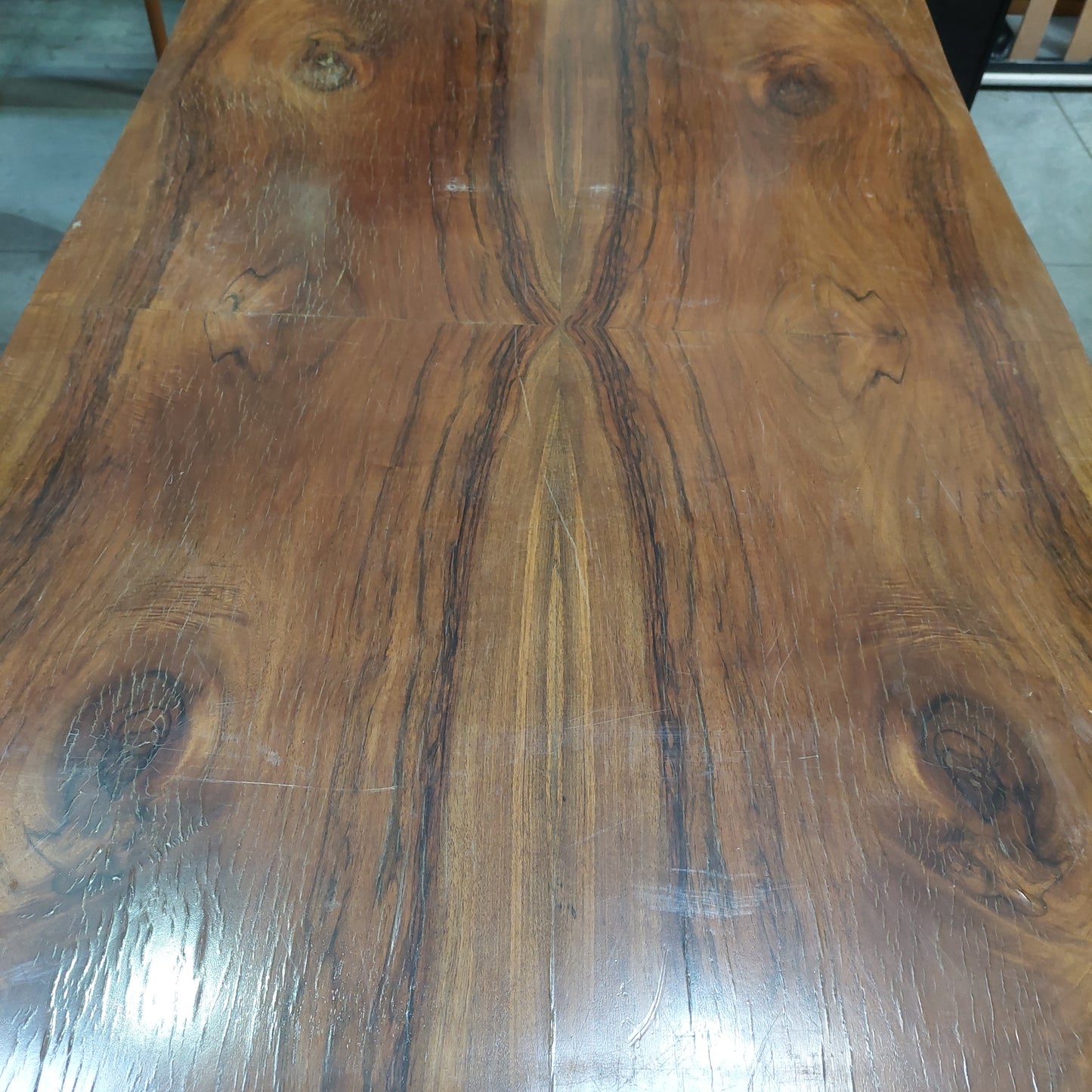 Tavolo * Radica Di Noce St. Decò Cm185x87x78h
