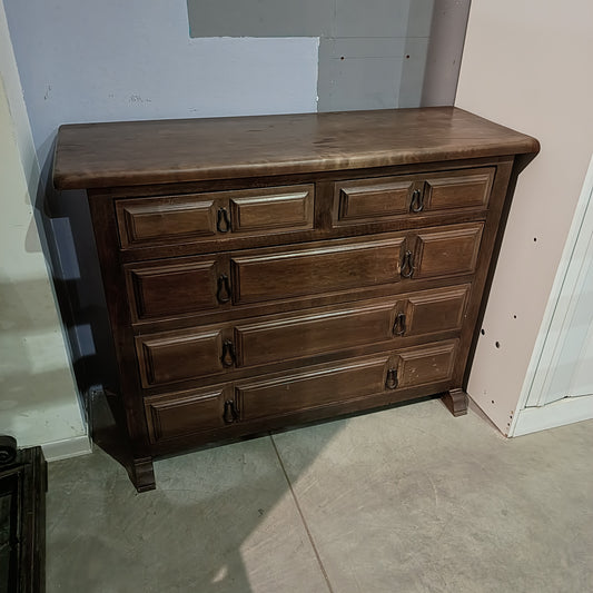 Comò Legno Massello-pino 5/c Cm119x42x90