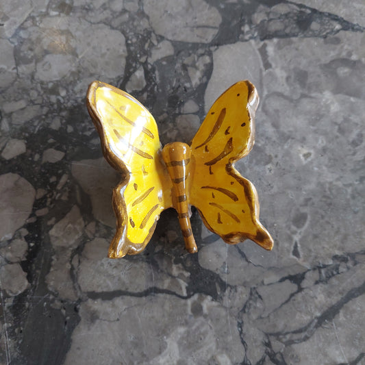 Farfalla Ceramica Dipinta A Mano