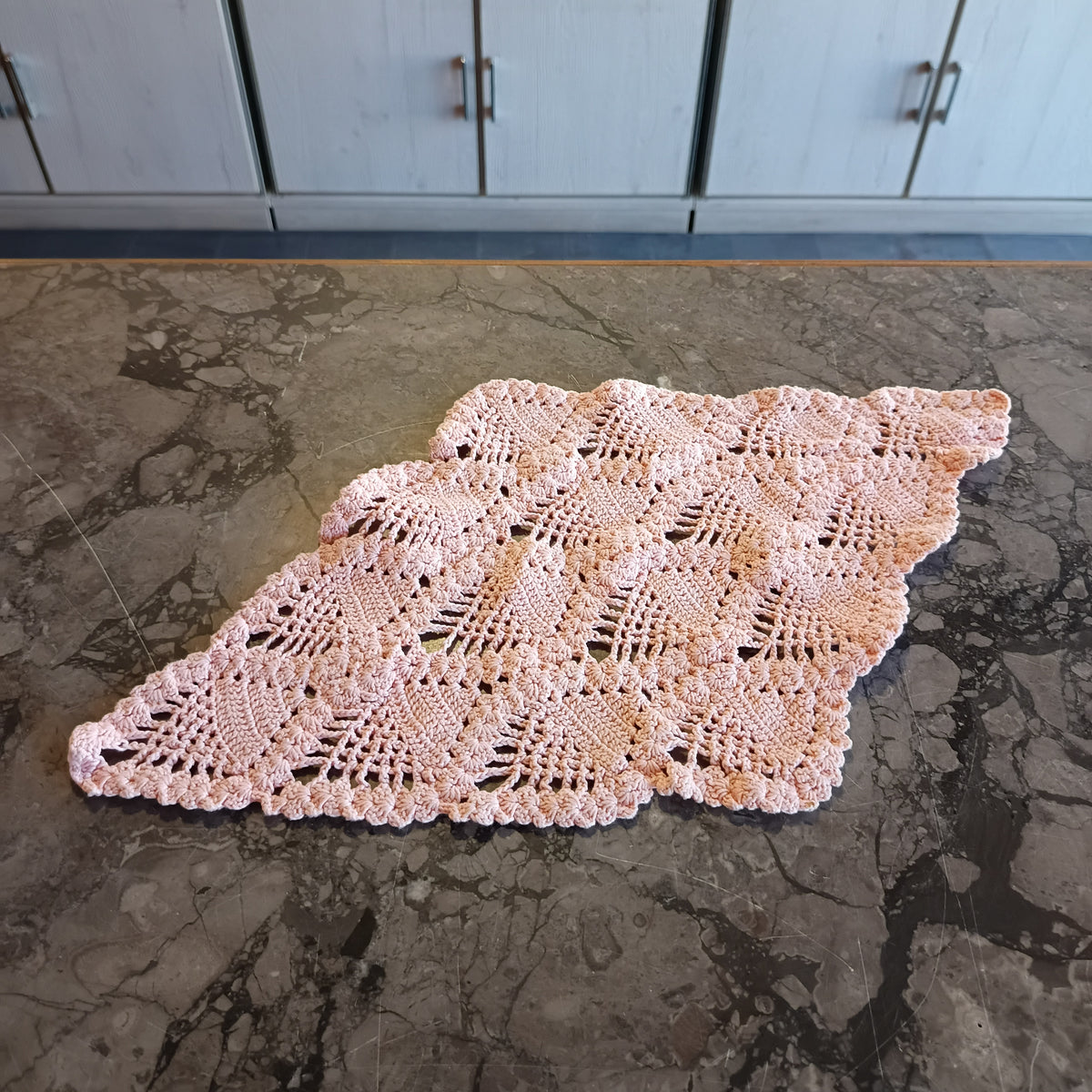Centrino Rosa Rombo Cm44x25