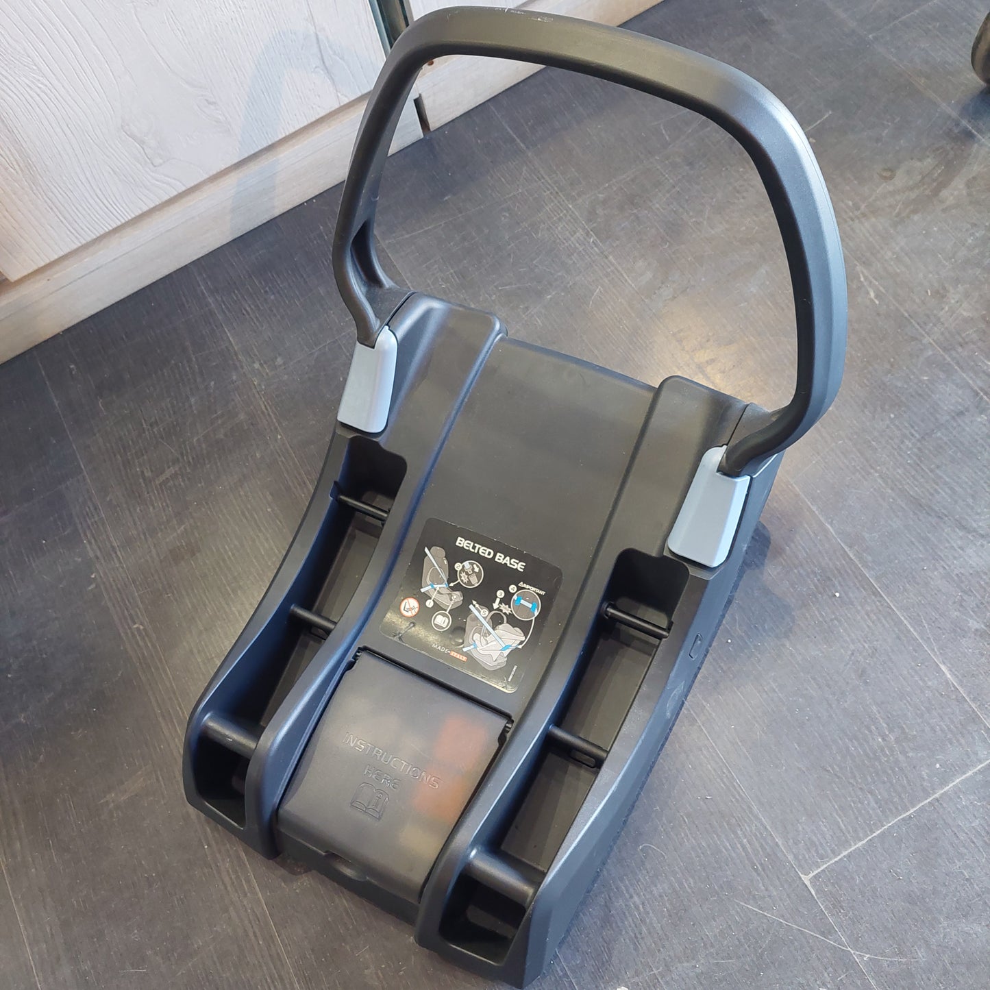 Set/ovetto E Navicetta +belted Base +ruote (chiusura A Libro) Peg Perego