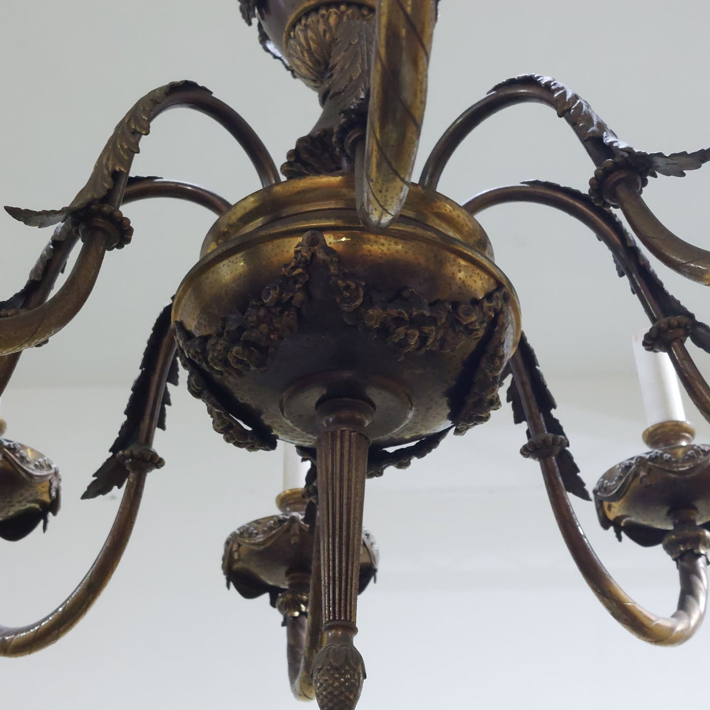 Lampadario Ottone 8/luci