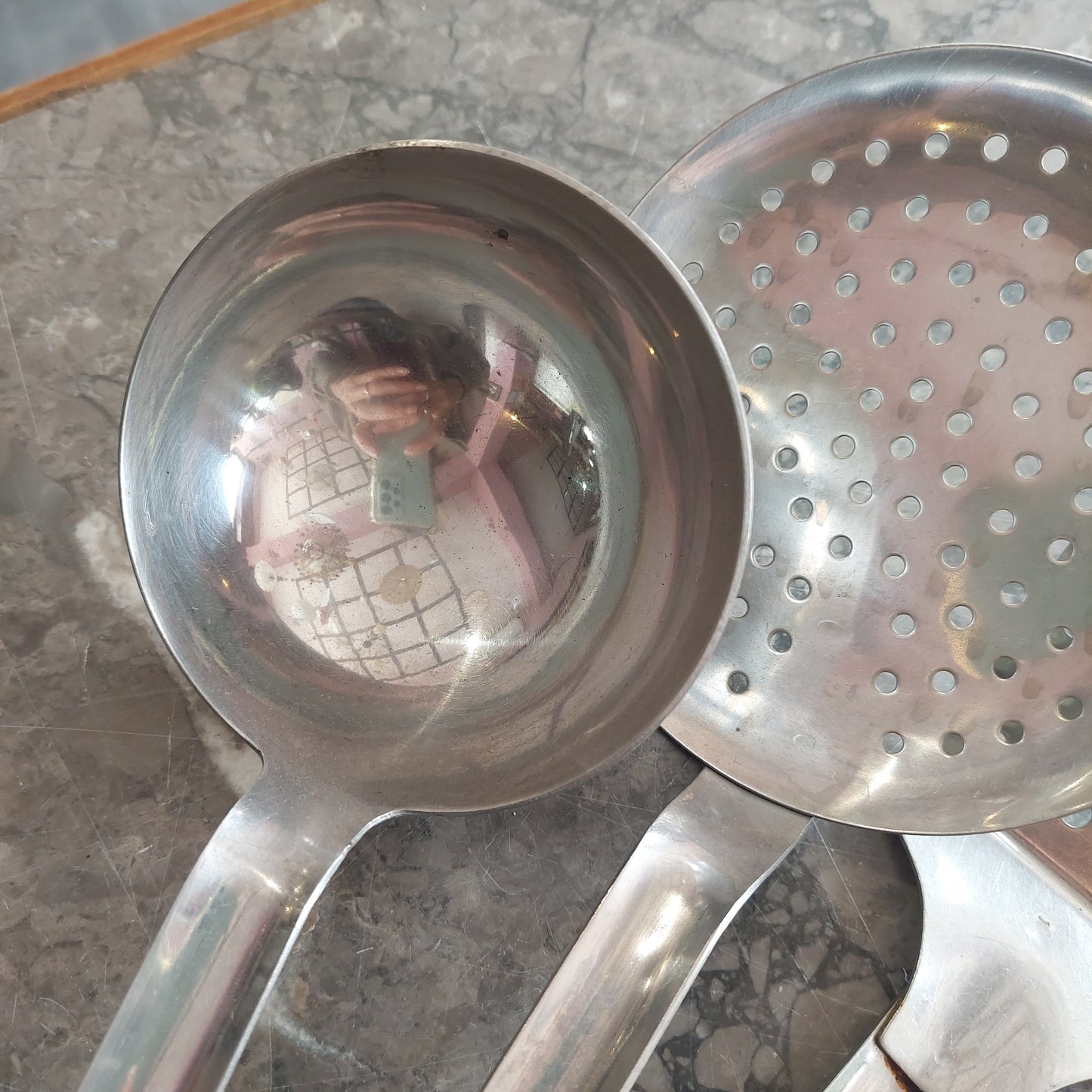 Set/4 Utensili Da Cucina Acciaio Inox