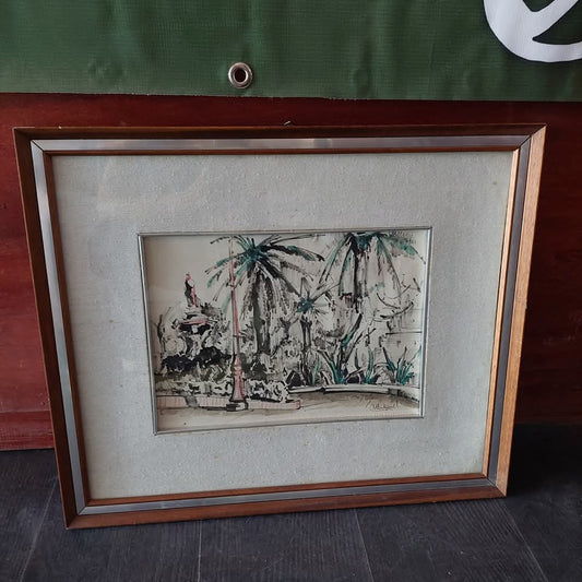 Q/paesaggio Tecnica Mista Cm55x46