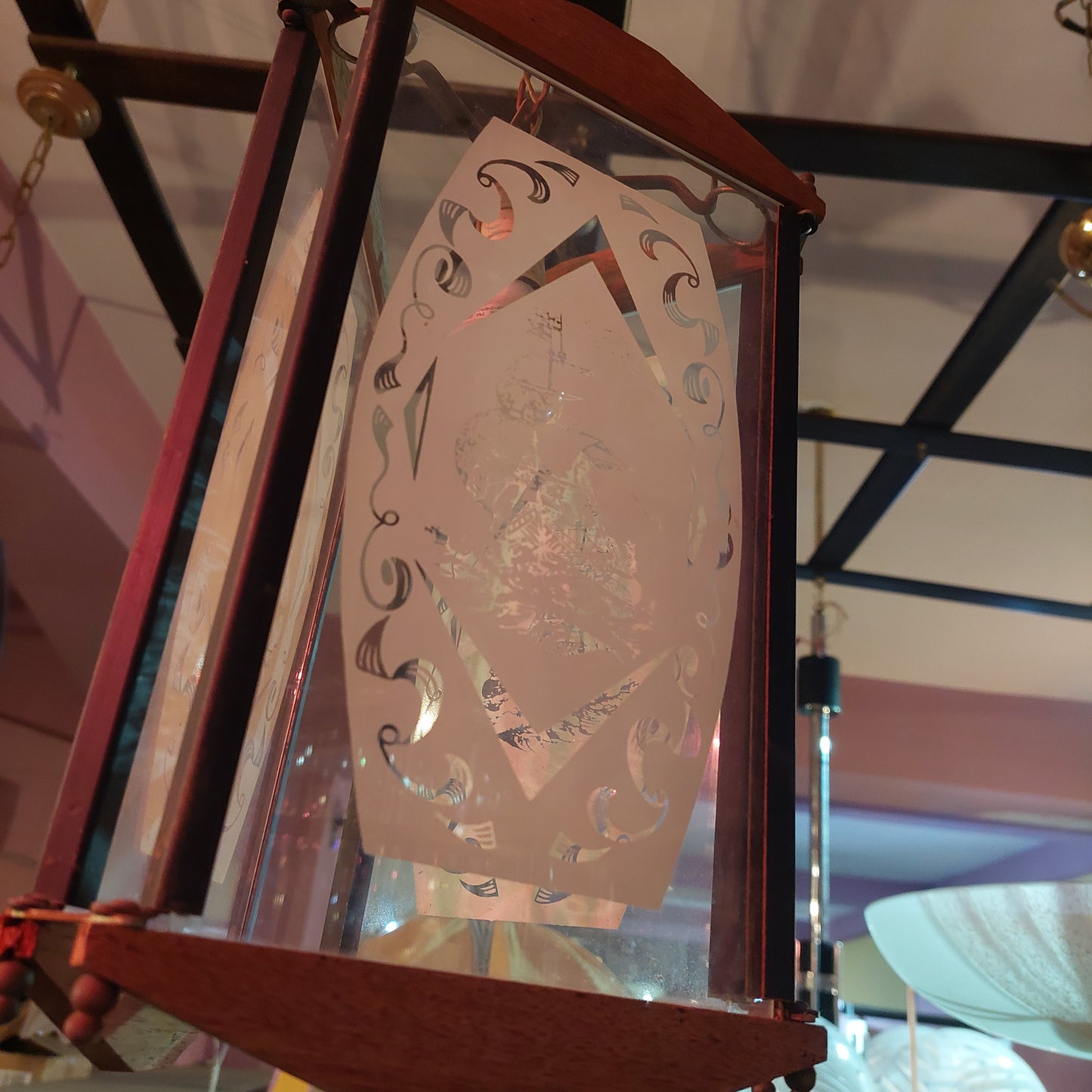 Lampadario Vintage Anni '50 1/luce