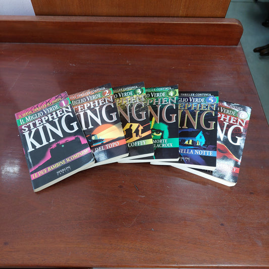 Il Miglio Verde - Stephen King - 6volumi
