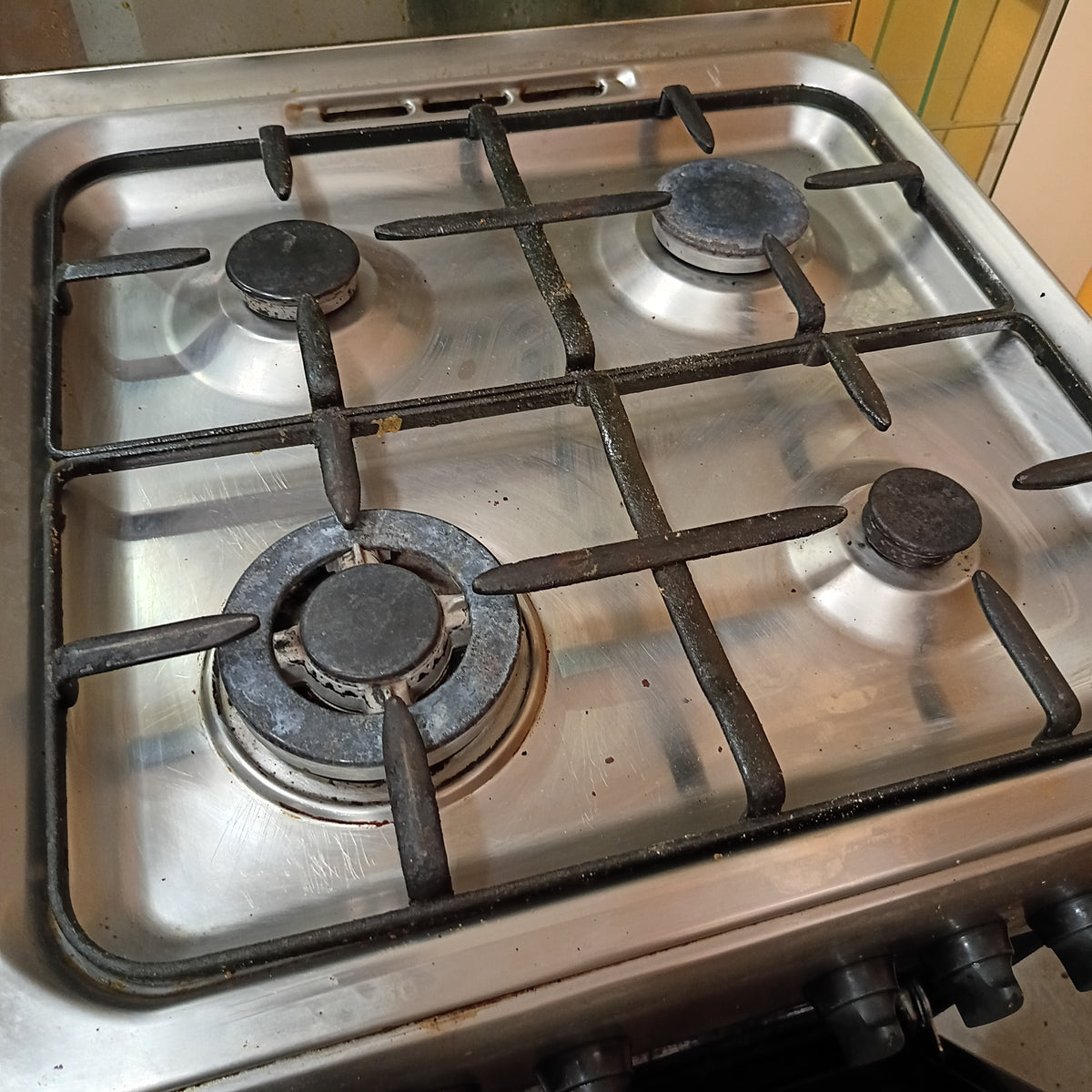Cucina * Acciaio 4/f Con Forno Ariston Cm60x60x87h