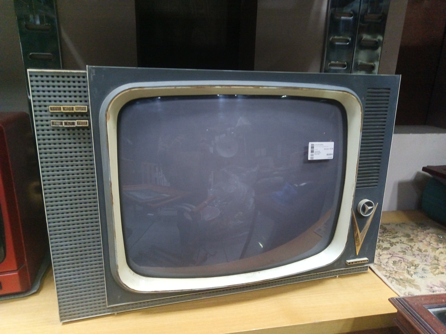 Televisore Vintage Sirio Tedas 6223
