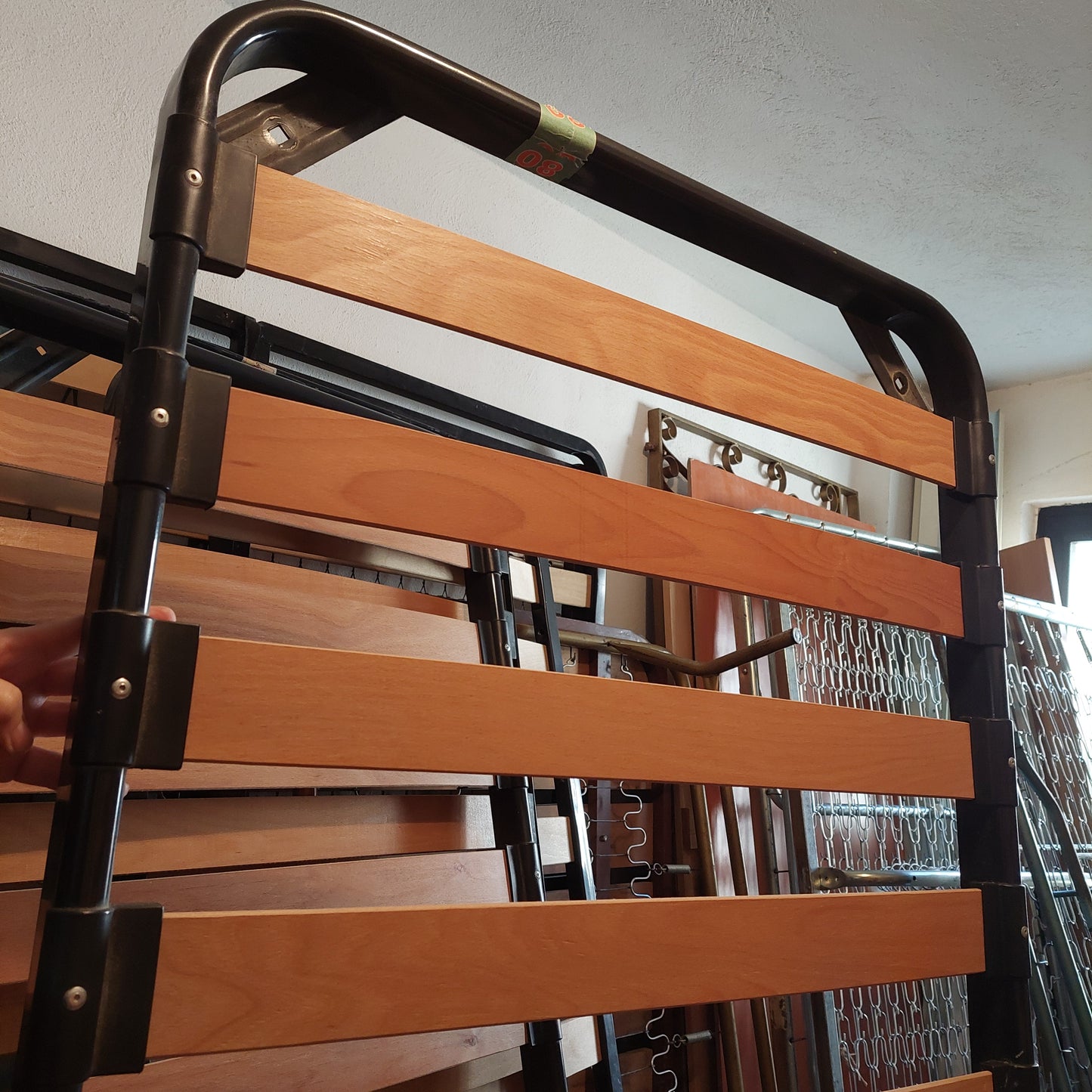 Rete Singola Doghe In Legno