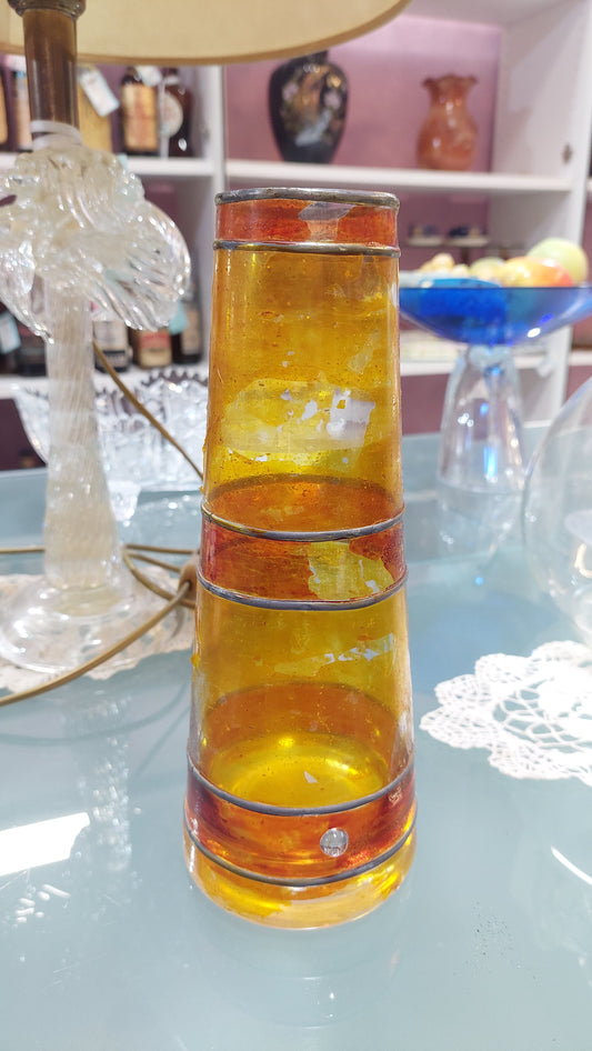 Vaso Vetro Arancio*
