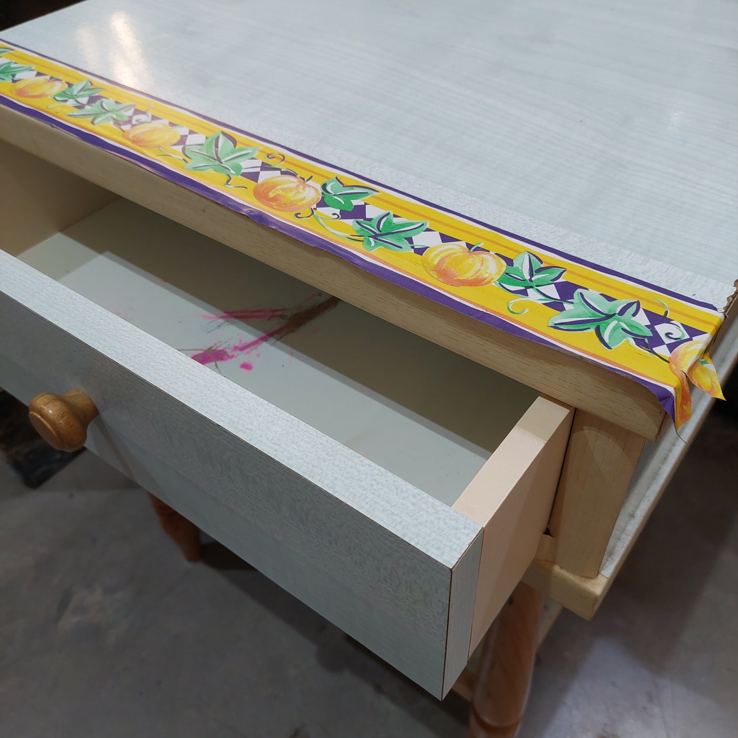 Comodino* Azzurro 1/c Cm45x42x54h