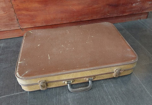 Valigia Per Corredo Vintage Cm64x45x12h