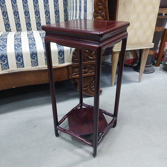 Alzatina Mogano Cinese 4/piedi Cm25x25x54h