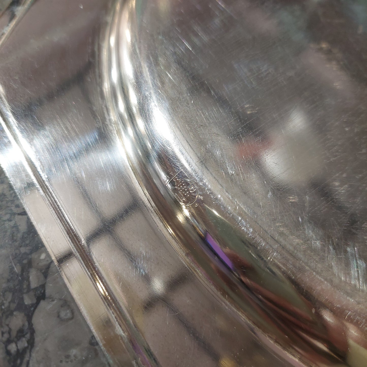 Vassoio * Silverplated Epb Ottagonale