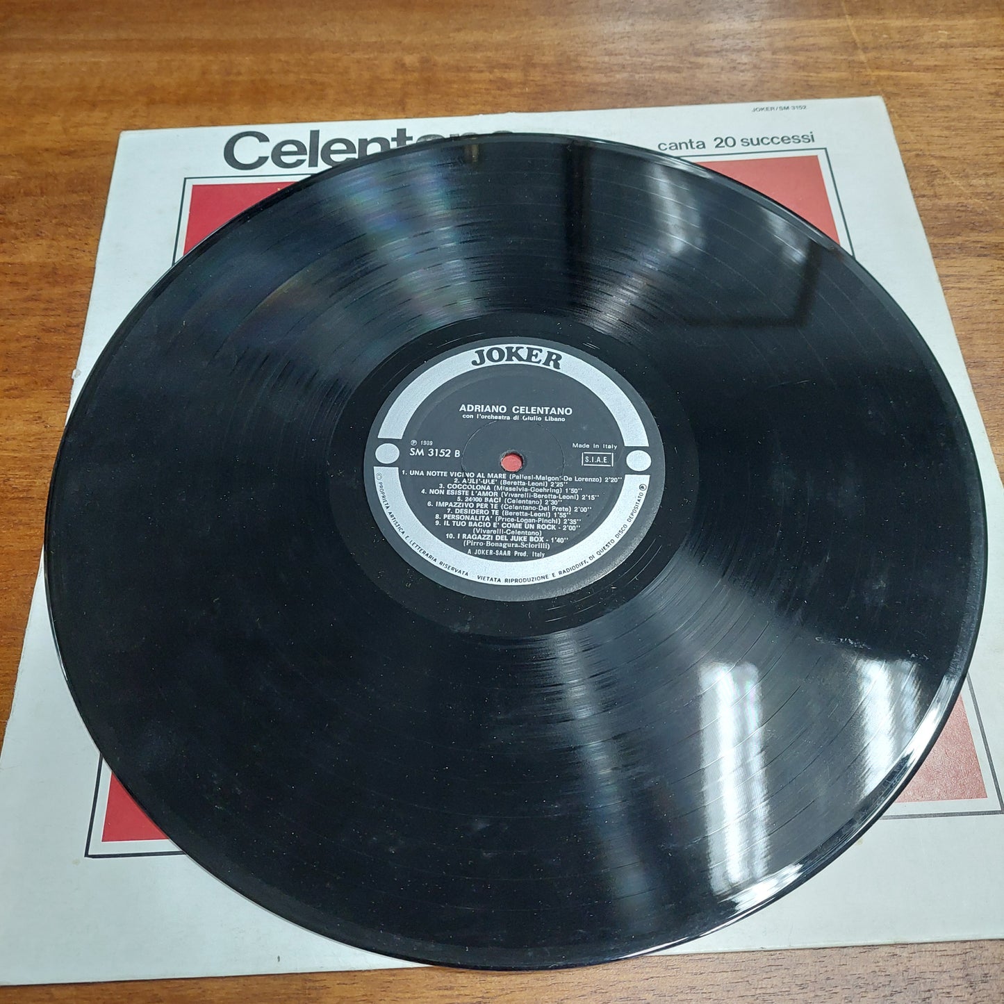 V/adriano Celentano - Canta 20 Successi