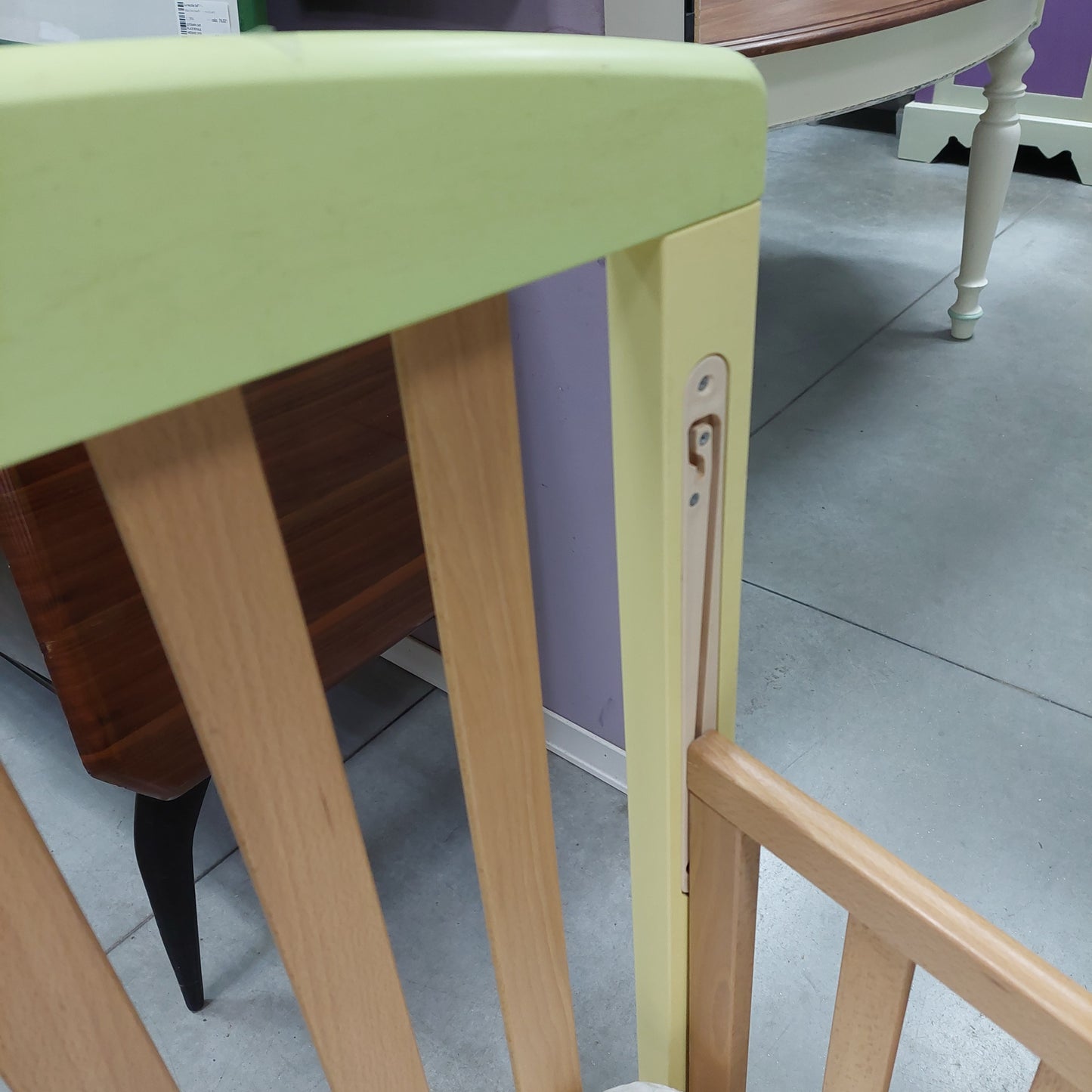 Lettino* Culla Foppapedretti Con Materasso Cm130x83x104h