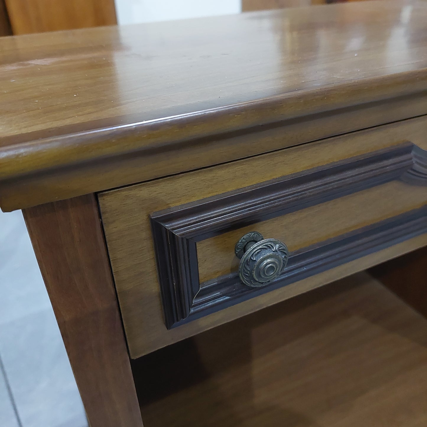 Comodino Legno Noce 1/c Cm54x29x61h