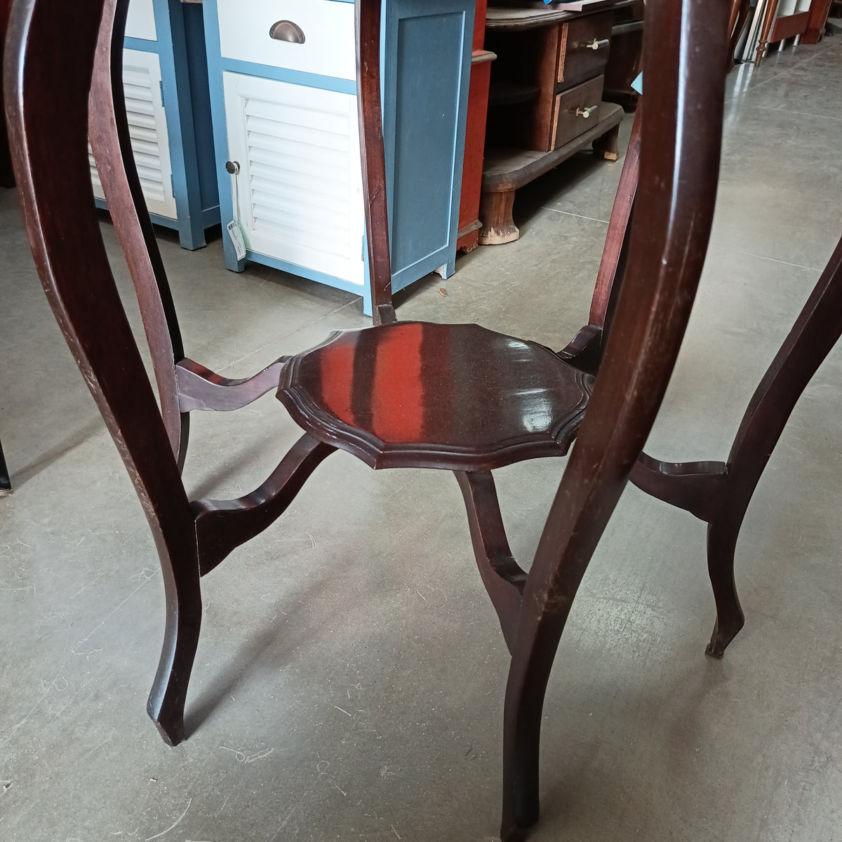 Tavolino * Da The Antico In Noce 2/r D75x75h