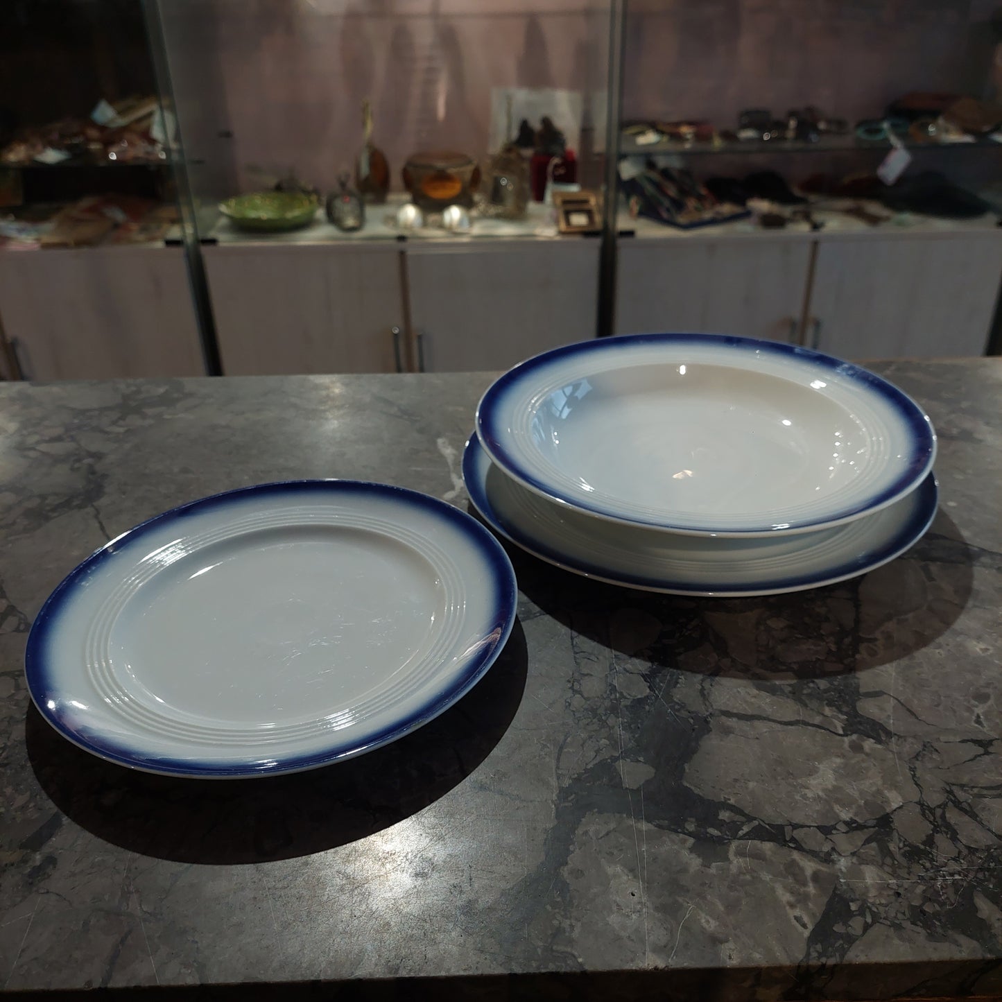 Set/9 Piatti Porcellana Melitta Germany
