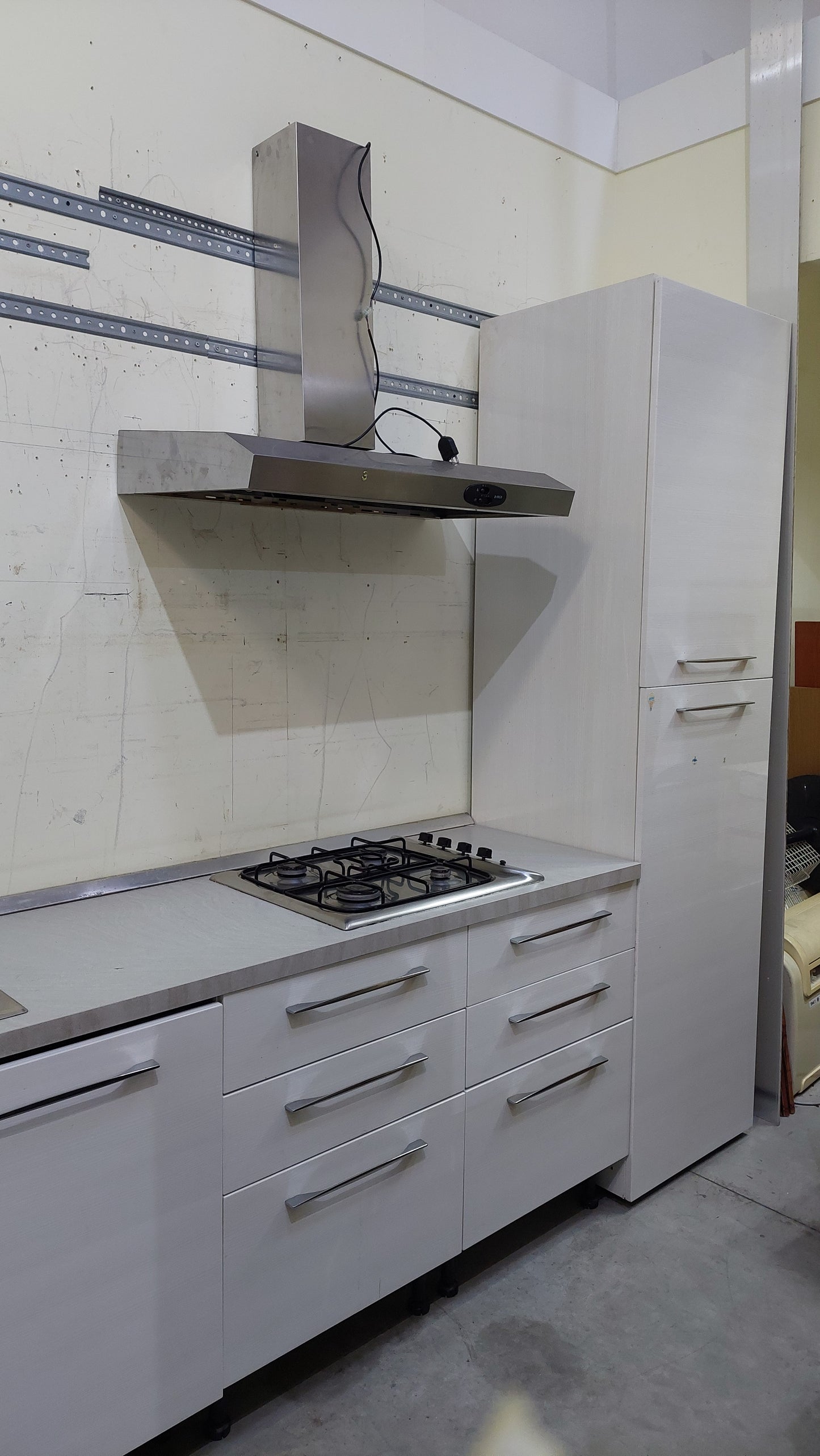 Cucina Lineare Bianca Cm360