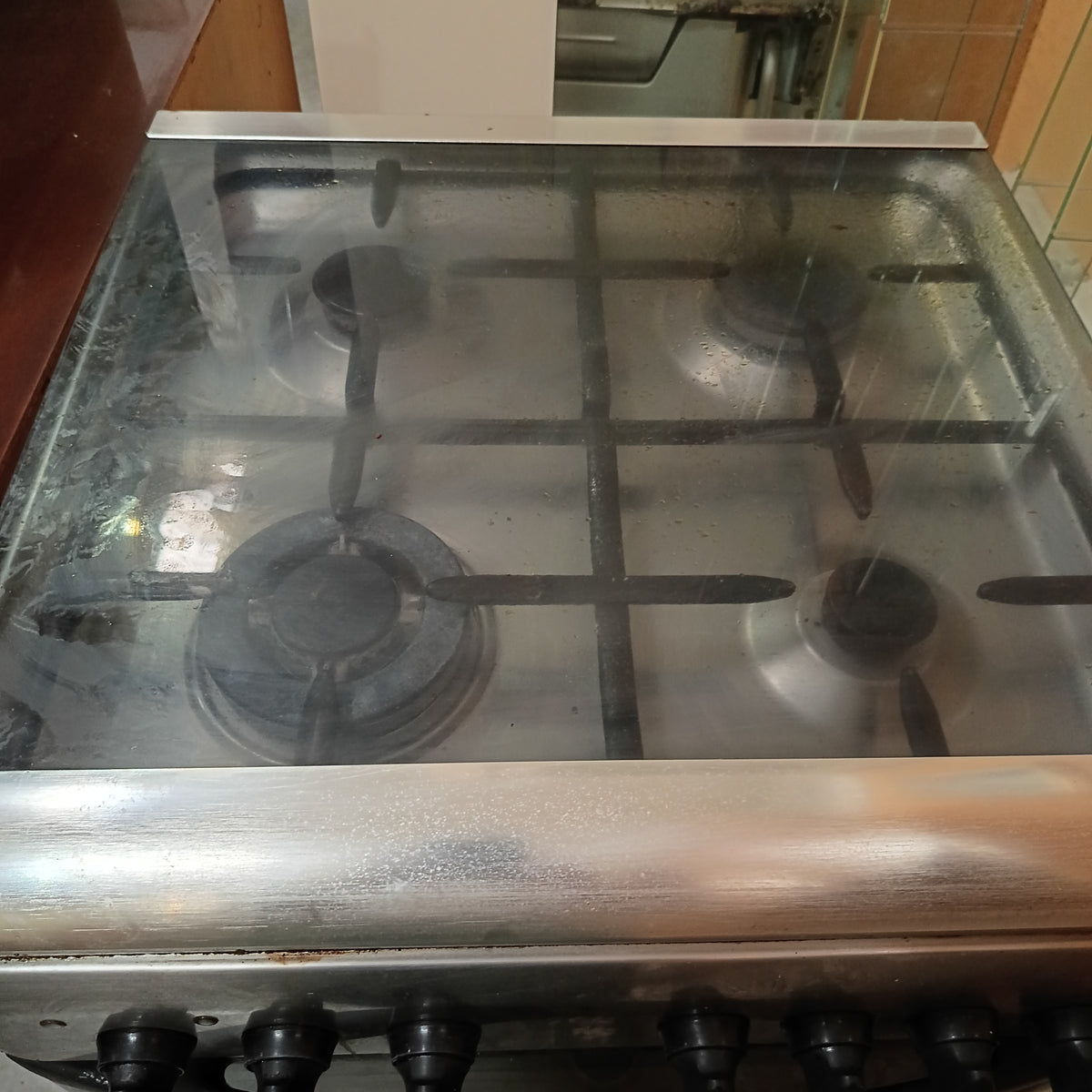 Cucina * Acciaio 4/f Con Forno Ariston Cm60x60x87h
