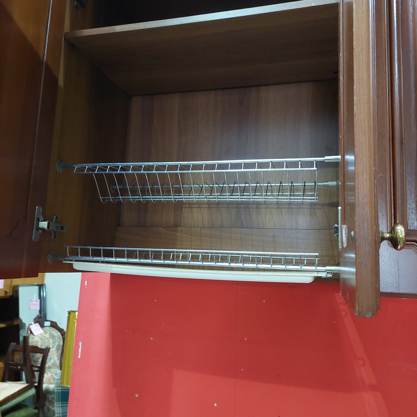 Cucina Lineare In Legno Piano In Granito Cm260/325