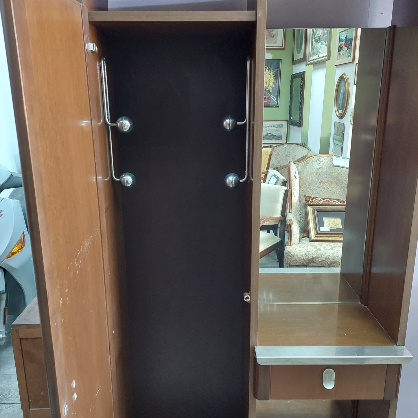 Entratina* Appendiabiti Vintage Anni 70/80 Cm125x30x180
