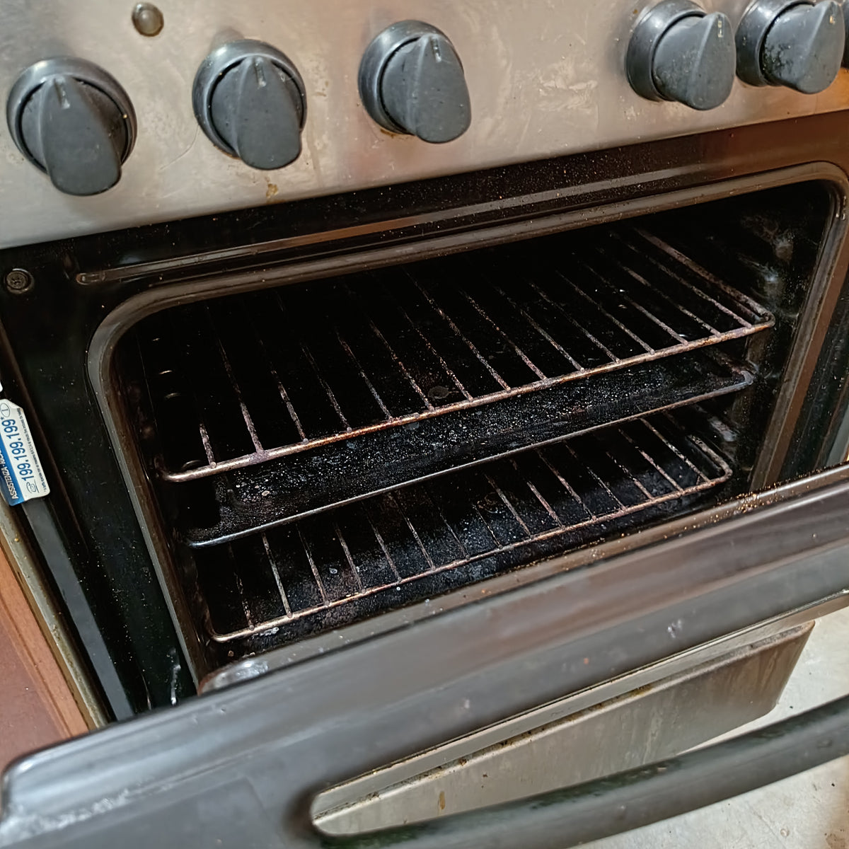 Cucina * Acciaio 4/f Con Forno Ariston Cm60x60x87h