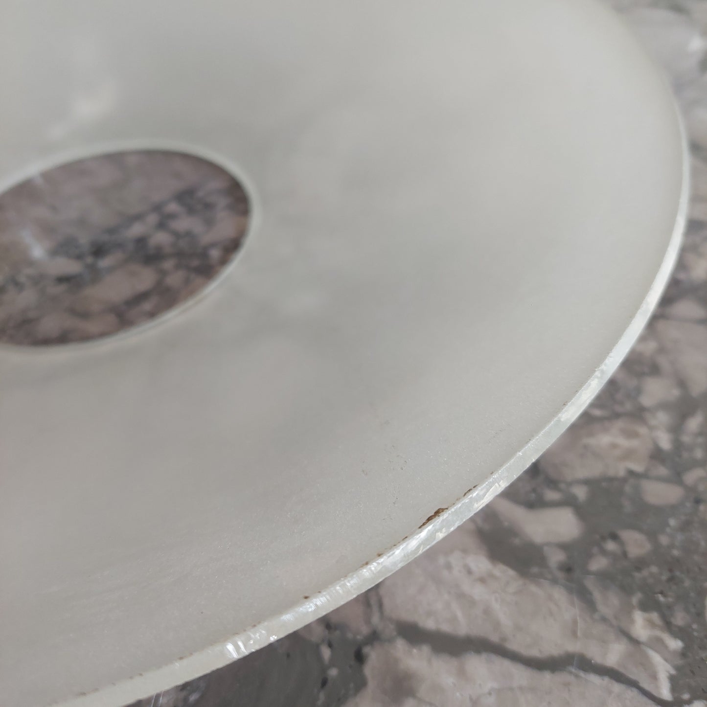 Disco Vetro Satinato Per Lampadario