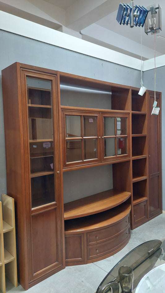 Parete Attrezzata * Ciliegio 5/a 3/c Cm293x64x237h