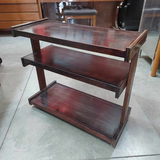 Carrellino Legno Portavivande 3/ripiani Cm74x33x66h