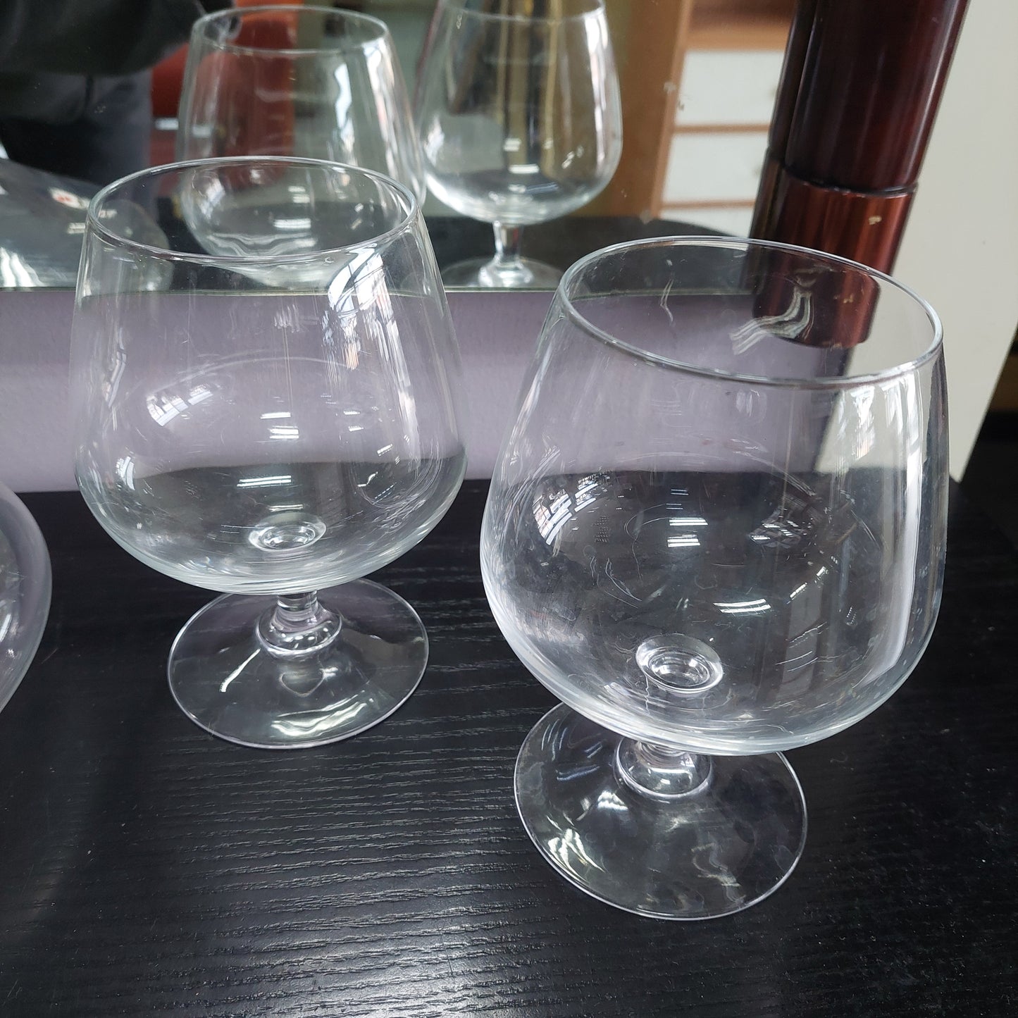 Set/5 Pz Degustazione Vino Cristallo