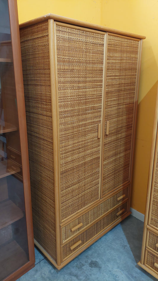 Armadio Bambù 2/s 2/c 101x55.5x183h