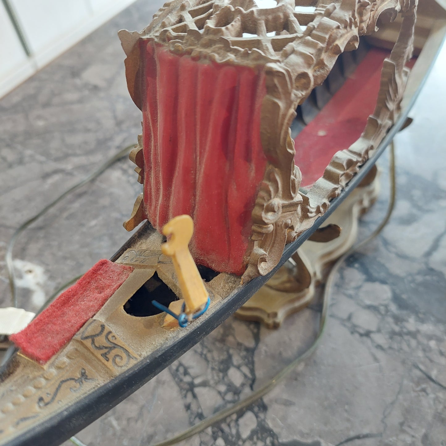Souvenir Venezia Vintage Gondola Luminosa *