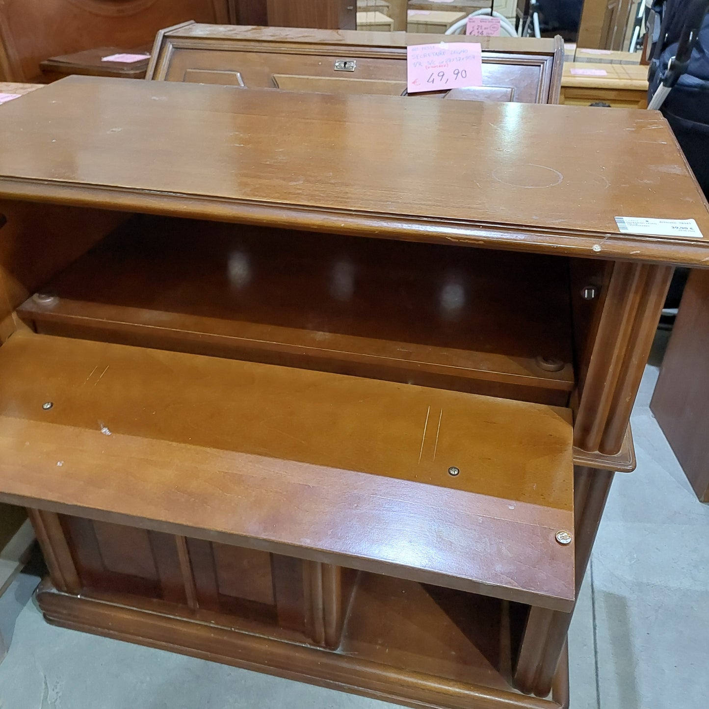 Entratina* Legno 2/s 1/r Cm95x45x86h