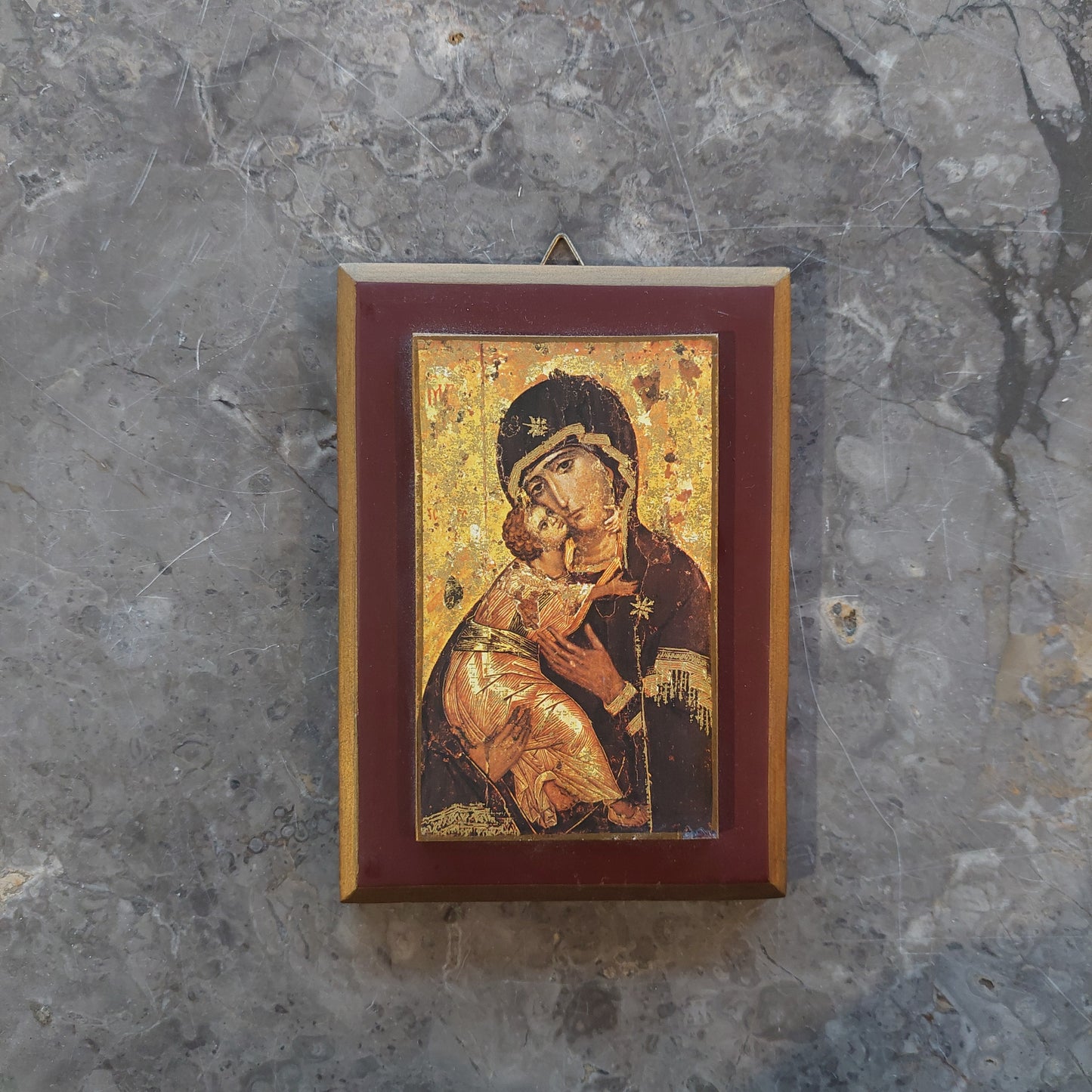 Quadretto Madonna Di Igor Cm10x14