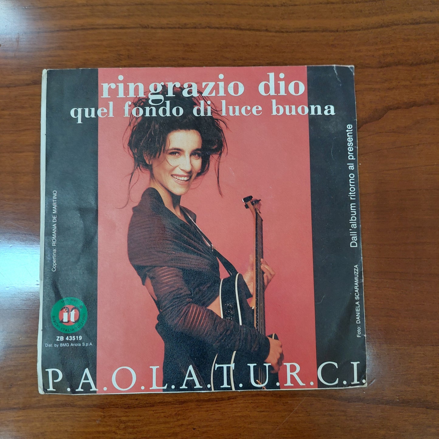V/ringrazio Dio/quel Fondo Di Luce Buona - Paola Turchi (45 Giri)*