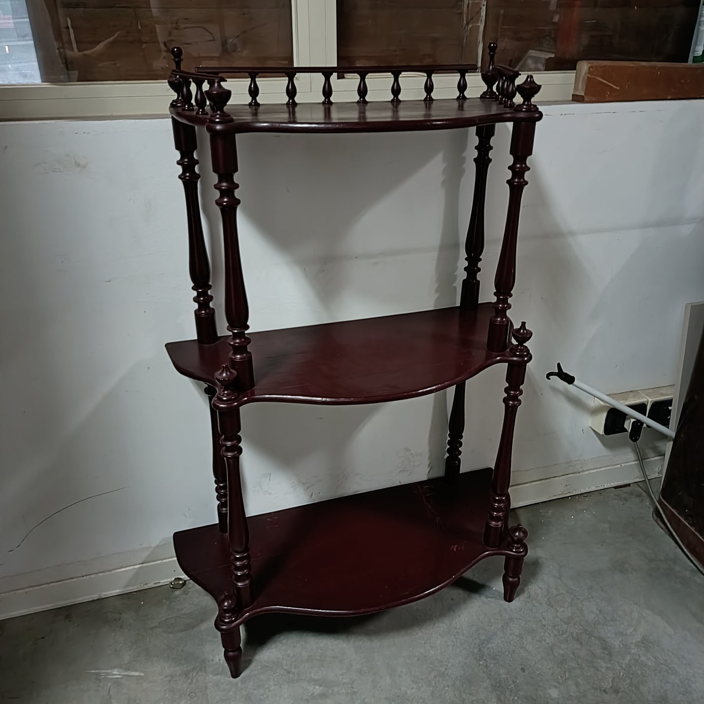 Etagere Antica 3/ripiani Cm80x34x115.5