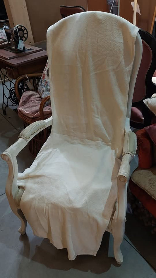 Copri Poltrona Tessuto Bianco** Eysa