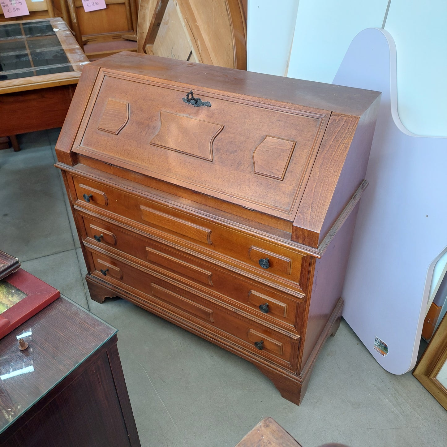 Secretaire Legno 3/c 1/r Cm87x38x87,5