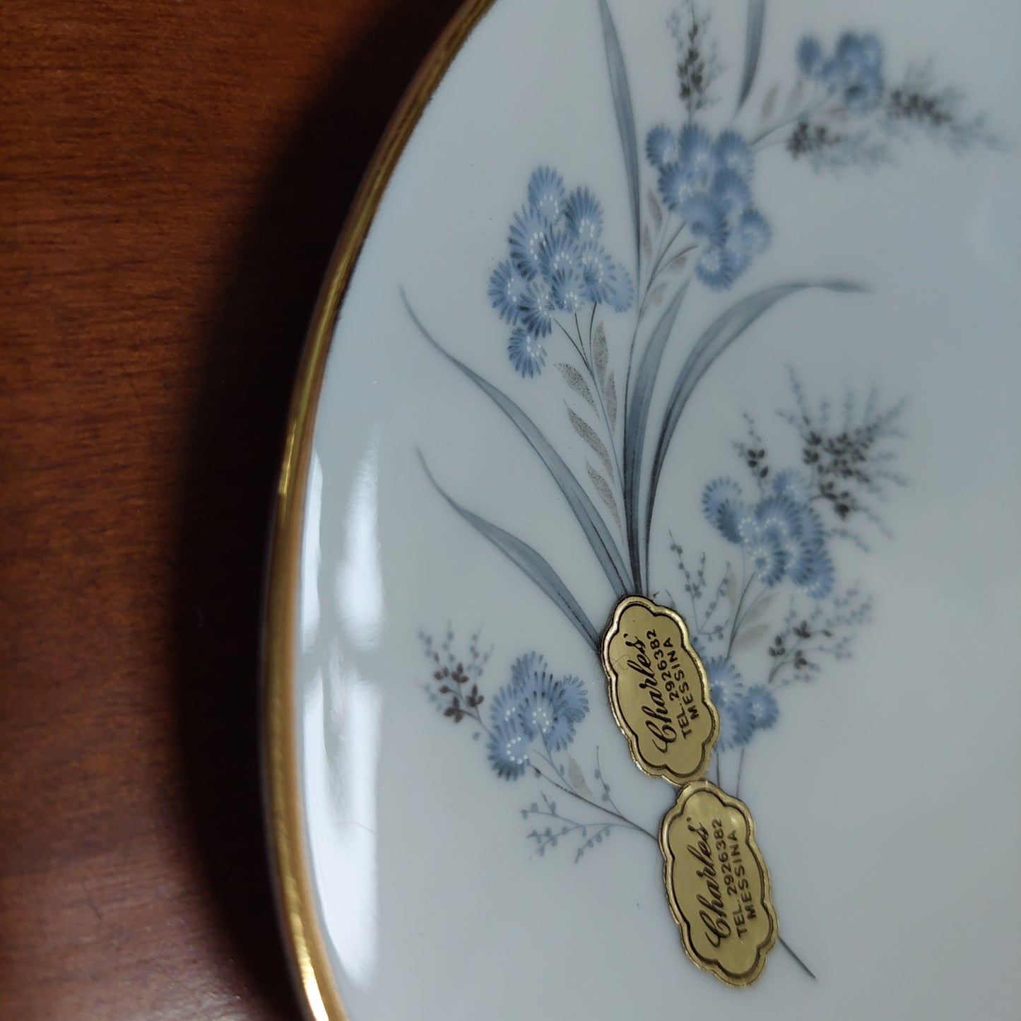 Piattino Porcellana Limoges France Cm14x11