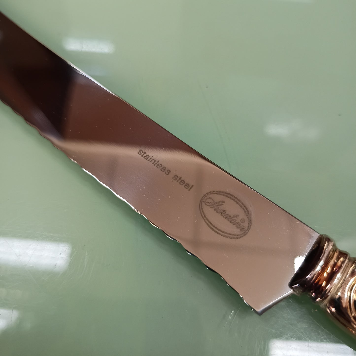 Coltello Da Pane Sheratonn Silverplated