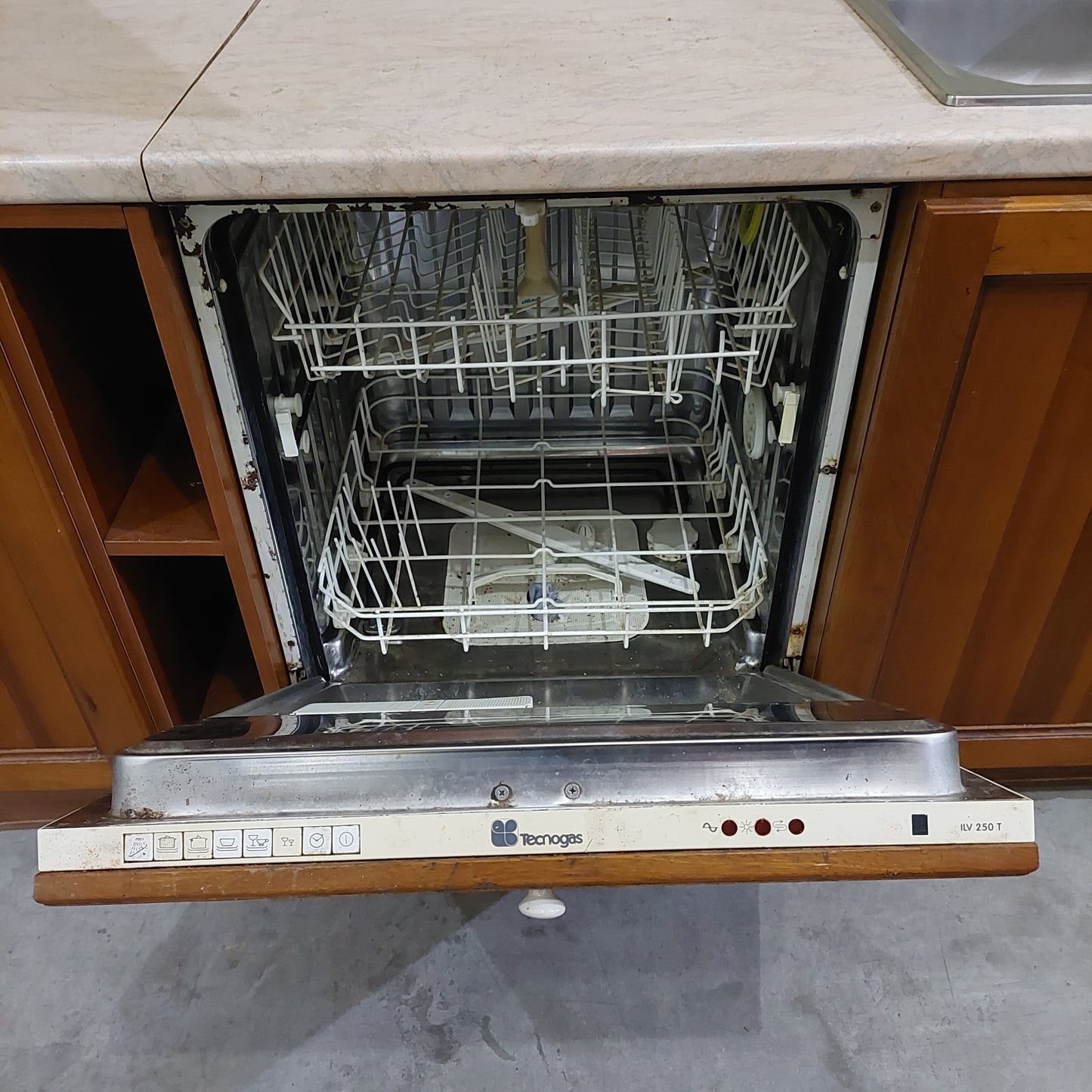 Cucina* Lineare Legno Cm284+60cm Colonna